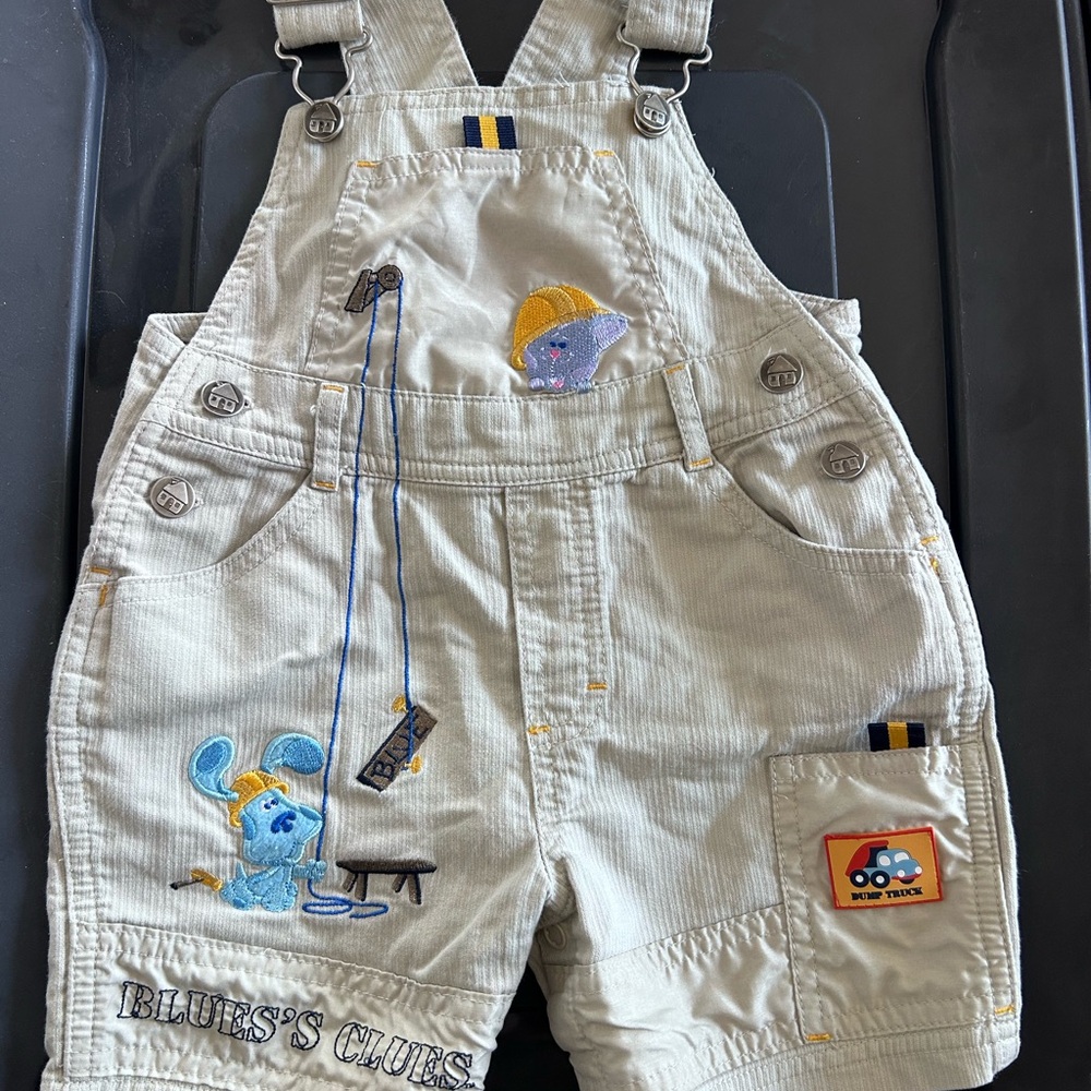 Vintage Blues Clues Overalls